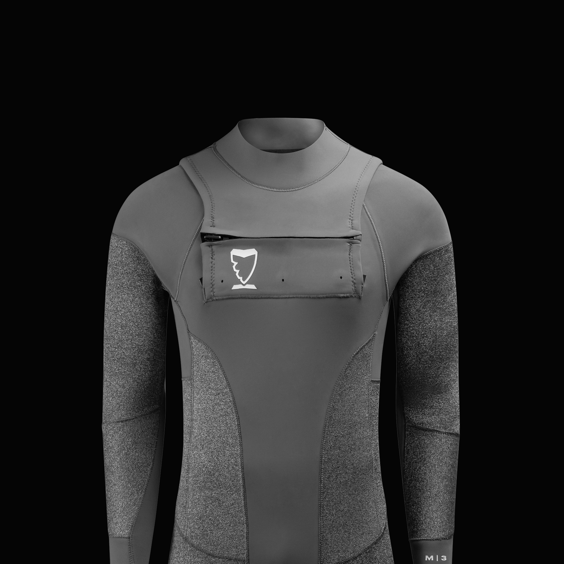 3mm Chest Zip Wetsuit Steamer - sharkstop.co