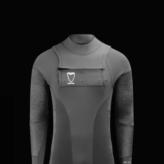 3mm FLEX Chest Zip Wetsuit Steamer | Shark Stop - sharkstop.co