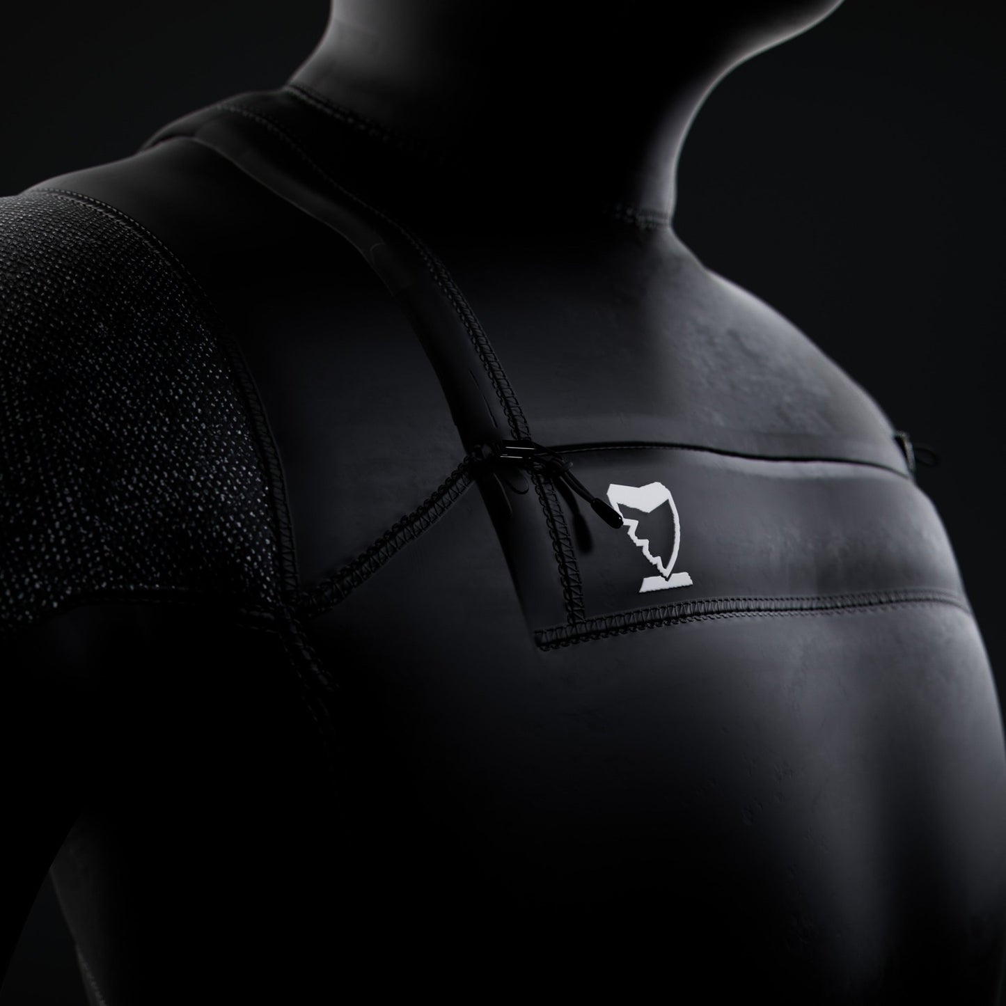 5mm FLEX Chest Zip Wetsuit Steamer With Hood | Shark Stop - sharkstop.co