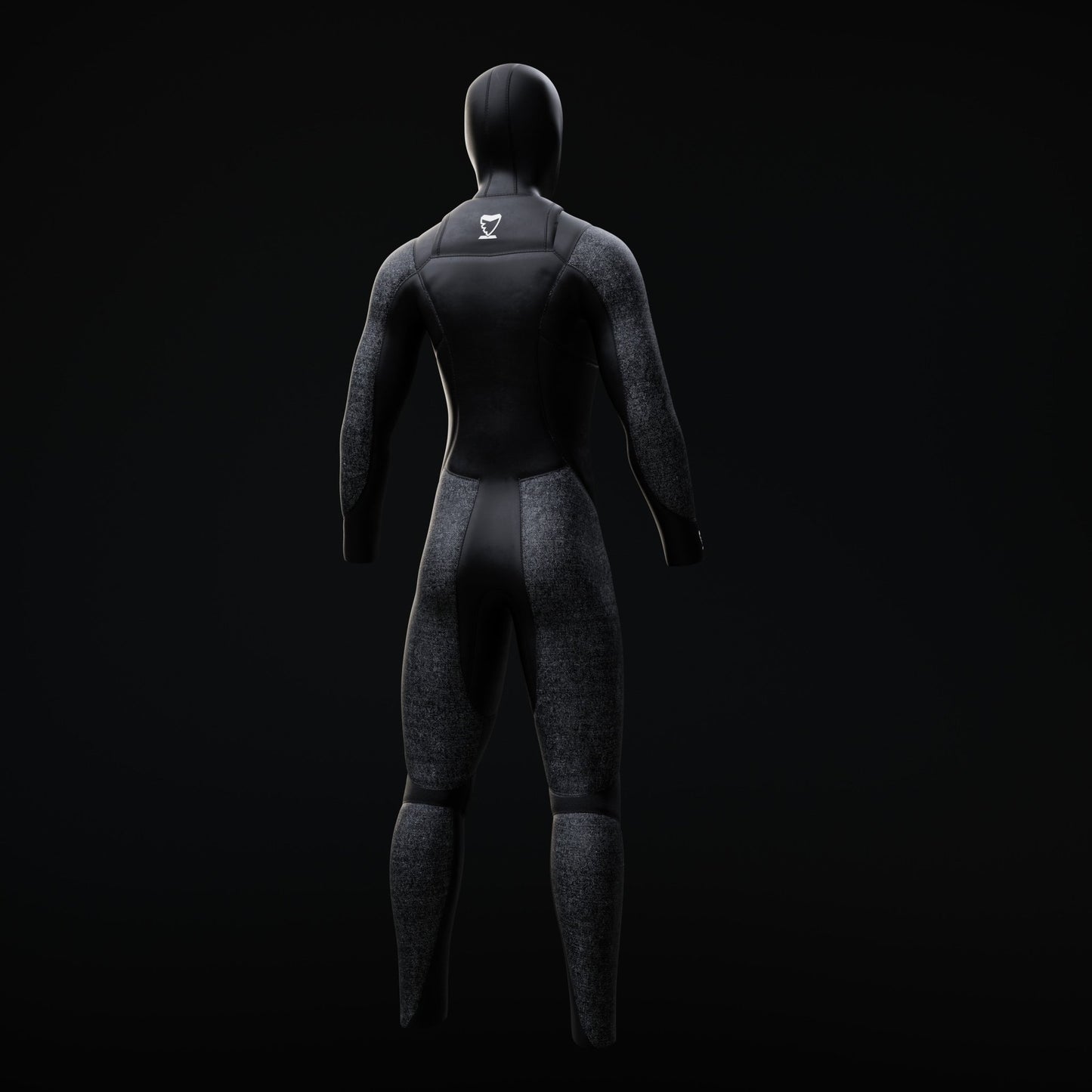 5mm FLEX Chest Zip Wetsuit Steamer With Hood | Shark Stop - sharkstop.co