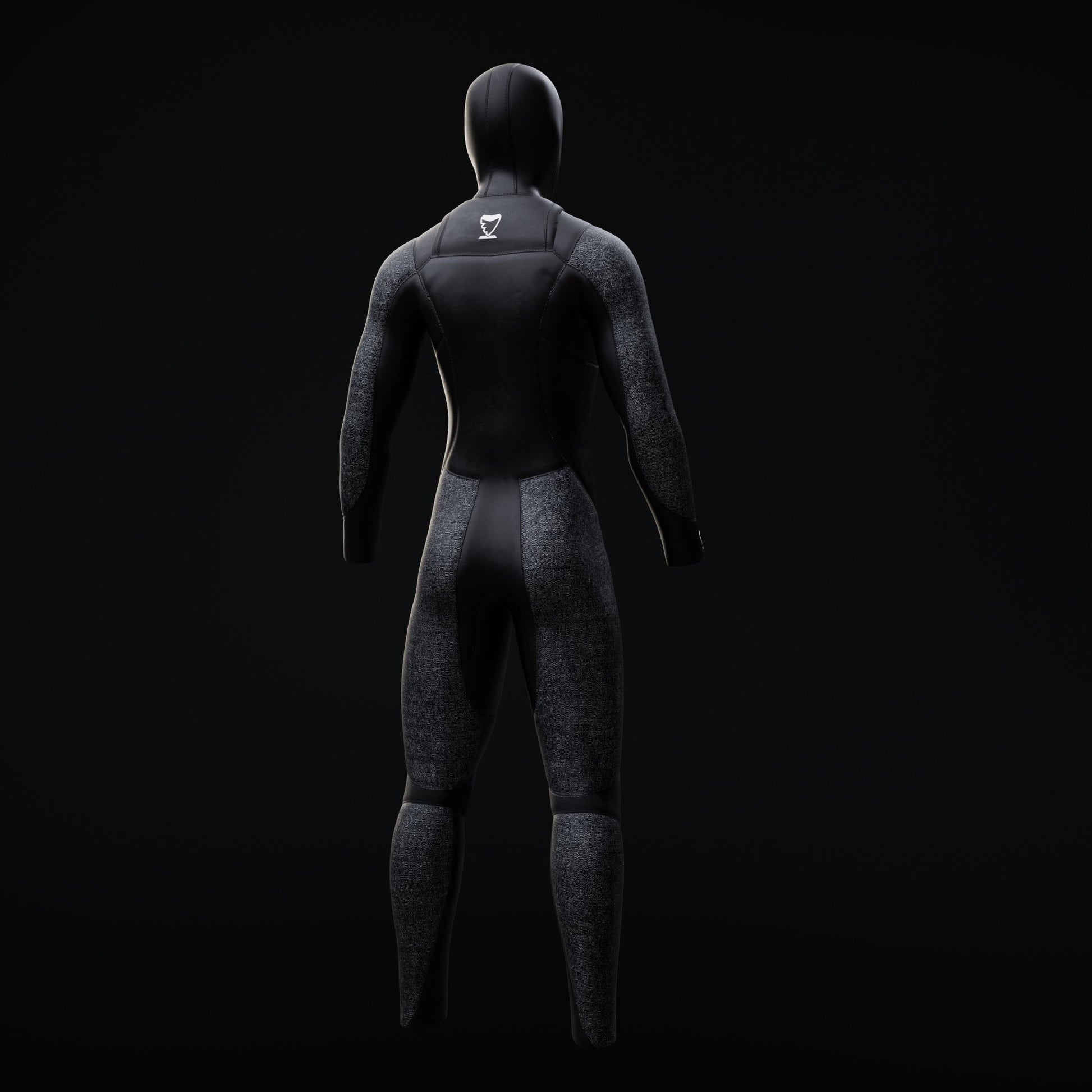 5mm FLEX Chest Zip Wetsuit Steamer With Hood | Shark Stop - sharkstop.co